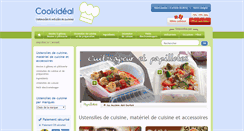 Desktop Screenshot of cookideal.com